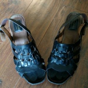 Clarks Artisan Black Heels